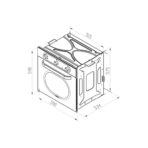 فر توکار برقی استیل البرز مدل FE52 - تصویر 2