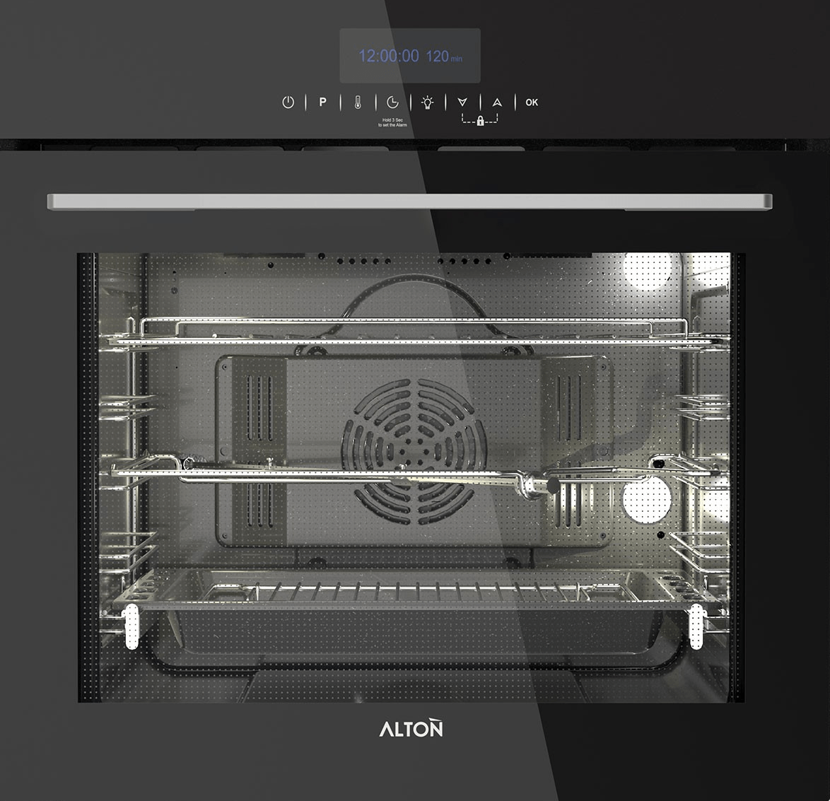 v110 alton electric oven فر برقی توکار آلتون مدل V۱۱۰